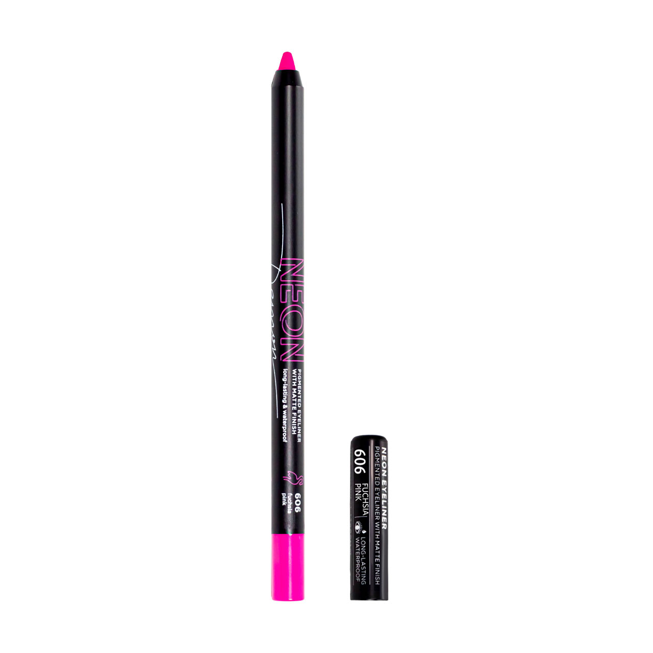 Олівець для очей Parisa Cosmetics Neon Eyeliner 606 Рожевий неон, 1.2 г