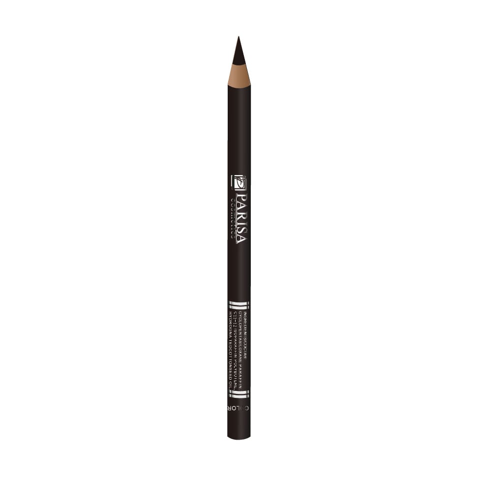 Олівець для очей Parisa Cosmetics Ultra Long Lasting, 510 Темно-коричневий, 1.5 г